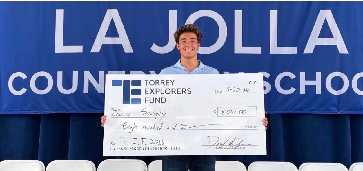 Scripty Wins the Torrey Explorers Fund Award